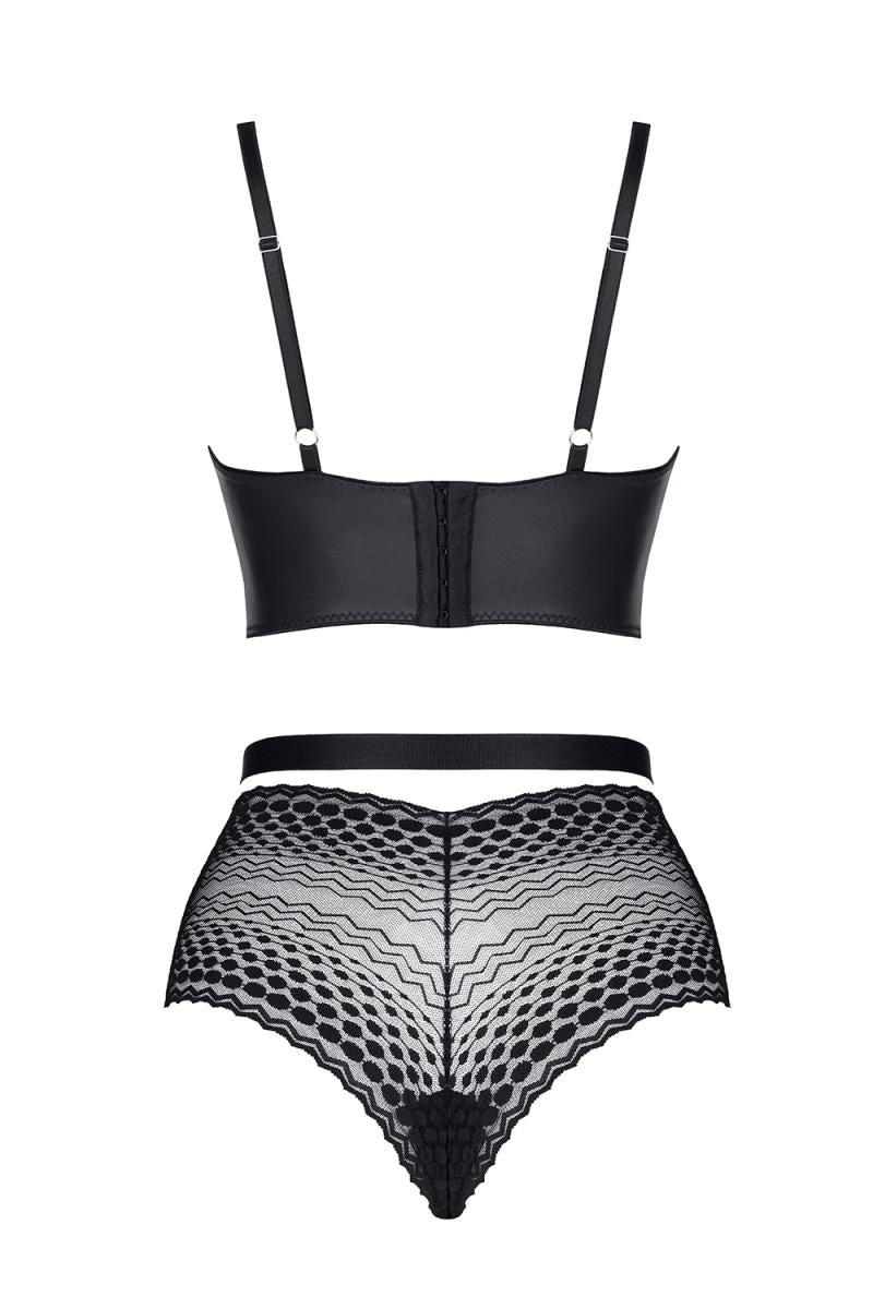 Sexy bustier bra and briefs Lady