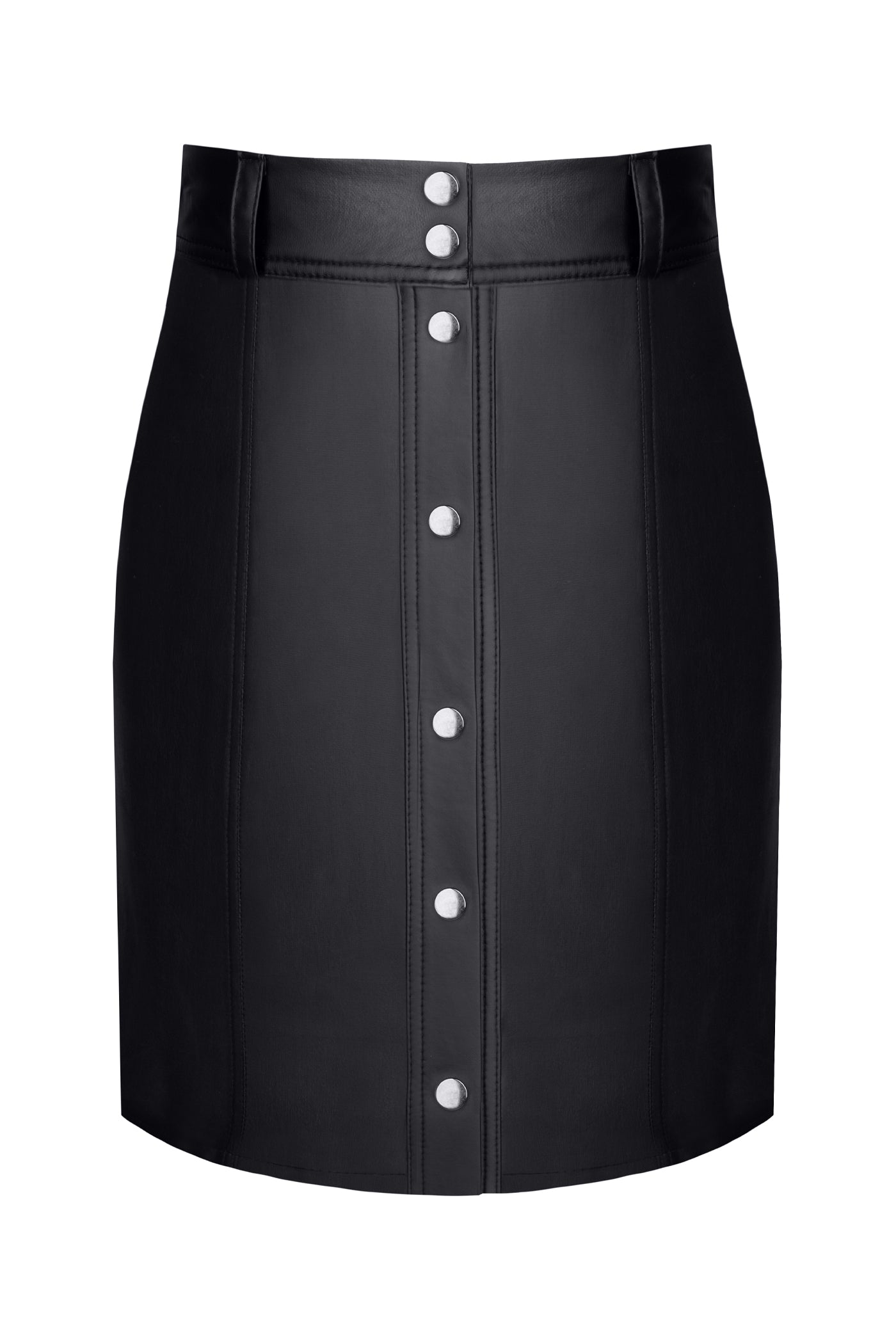 Wetlook-Rock mit hoher Taille