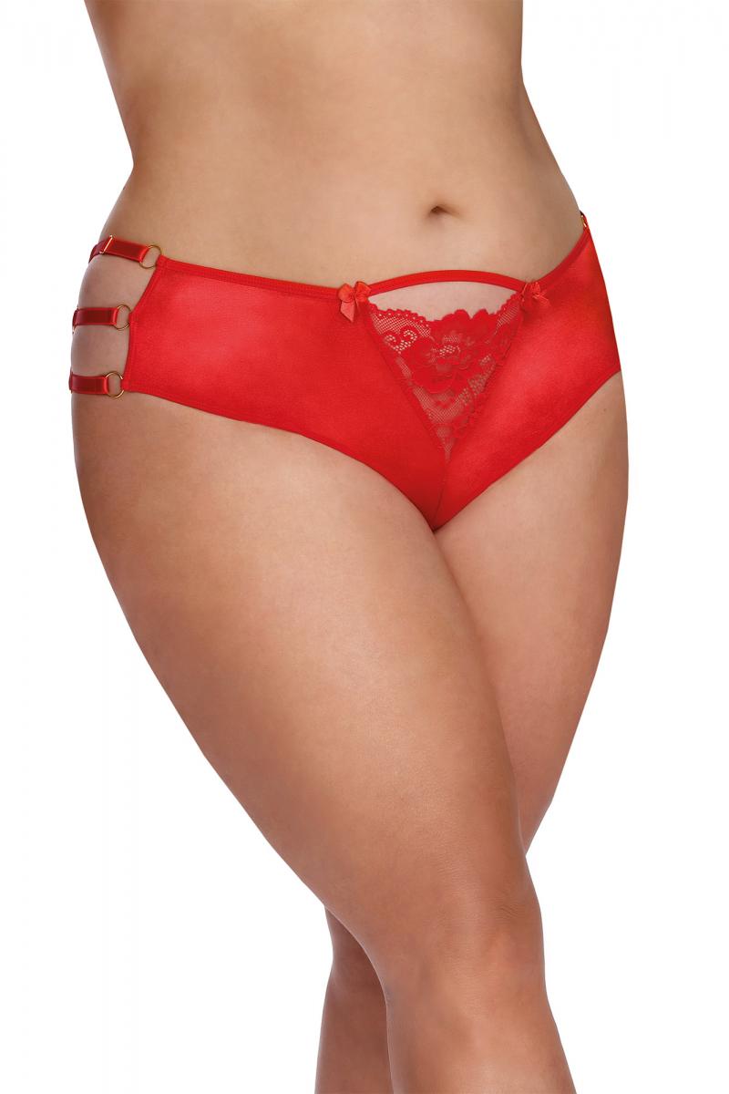 Loungewear-Set aus Satin in Übergröße