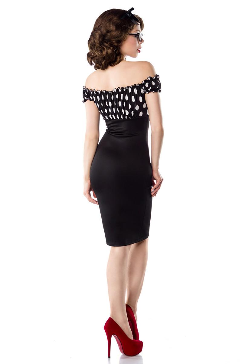 Vintage Pencil dress Madmen style black