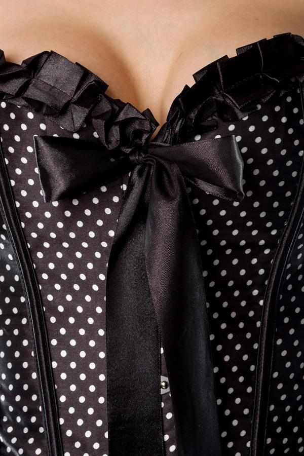 I Love Lucy Corset Black