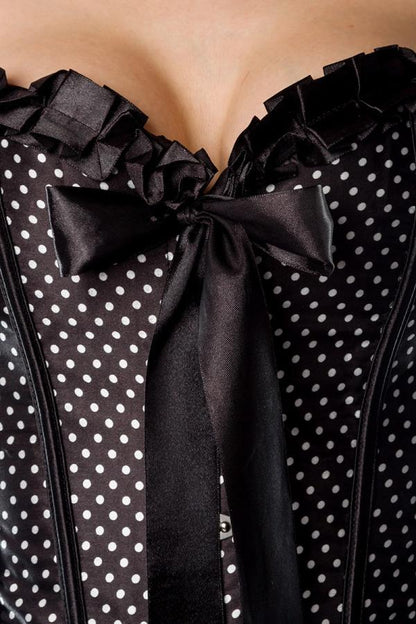 I Love Lucy Corset Black