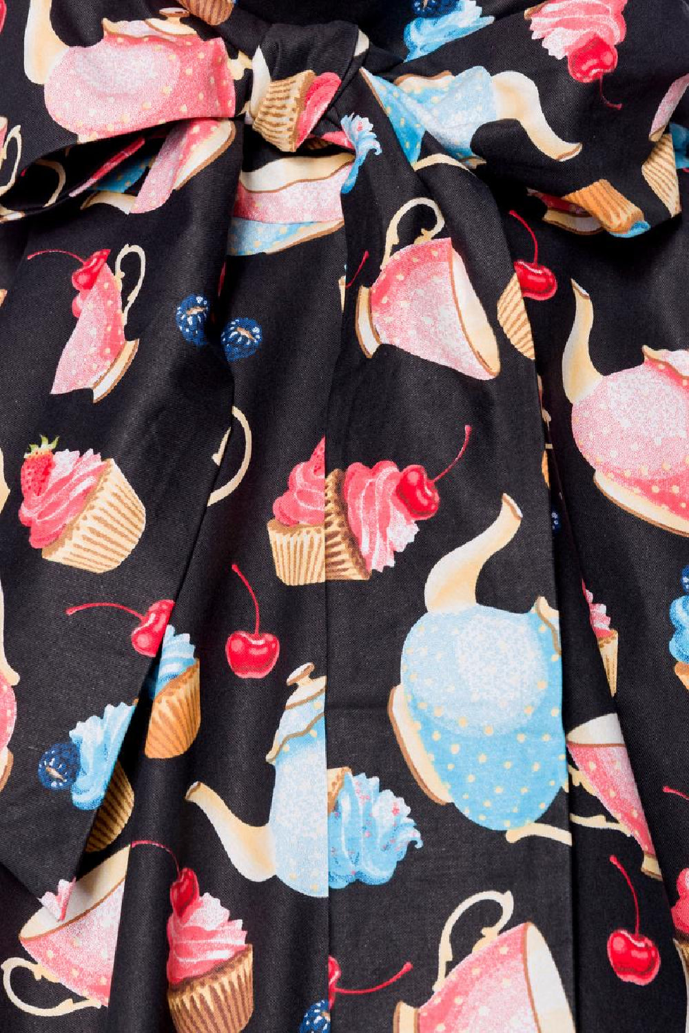 50er Jahre High Waist Swingrock Teetasse