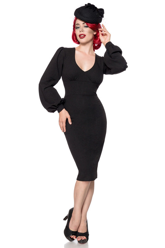 Elegant retro pencil dress