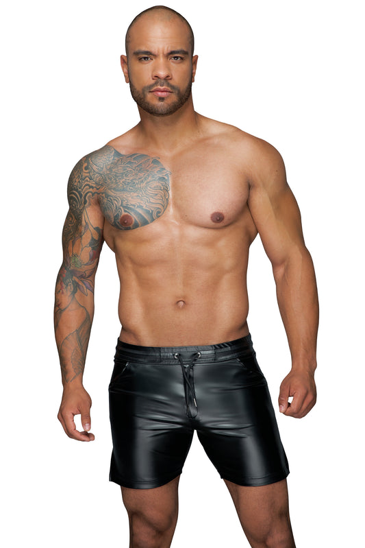 Miss Behaved Power-Shorts im Wetlook für Herren