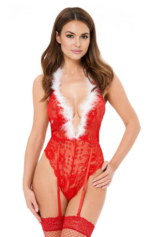 Midnight Santa Halterbody