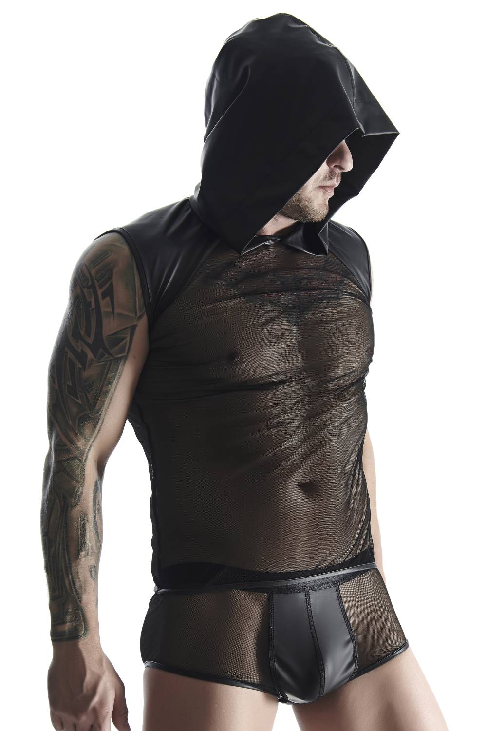 Sexy Herren Kapuzentop