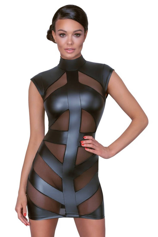 Kinky tailliertes Minikleid