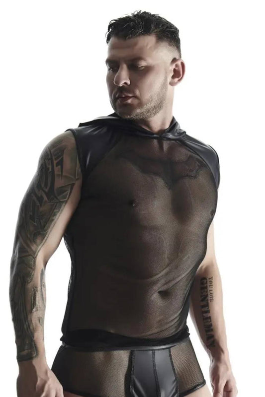 Sexy Herren Kapuzentop