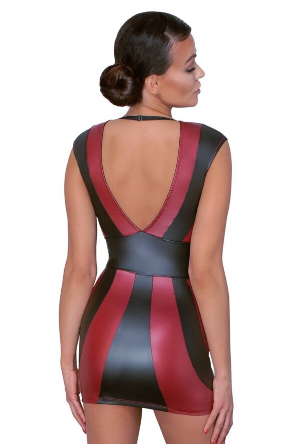 Aliyya fitted mini dress