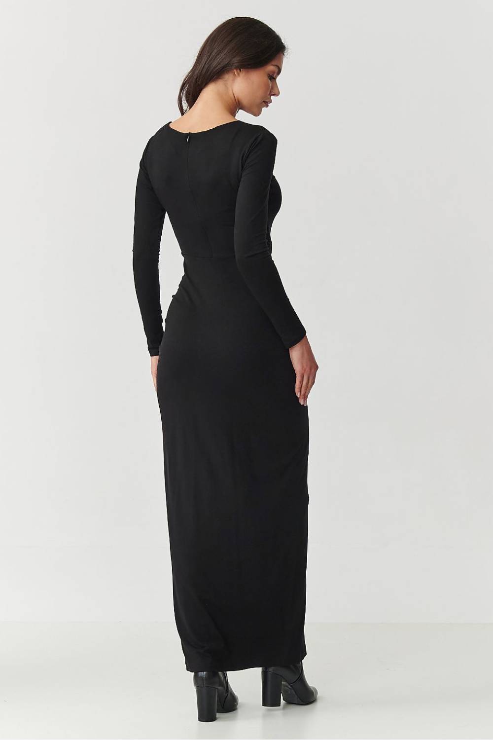 Noir Whisper Maxikleid