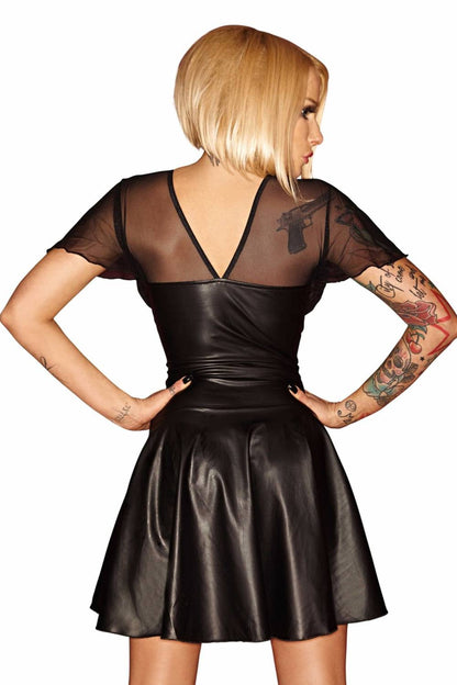 Matt wetlook dress
