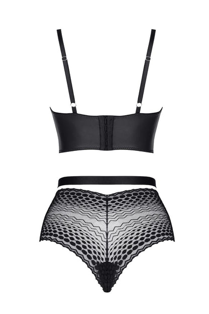 Sexy bustier bra and briefs Lady