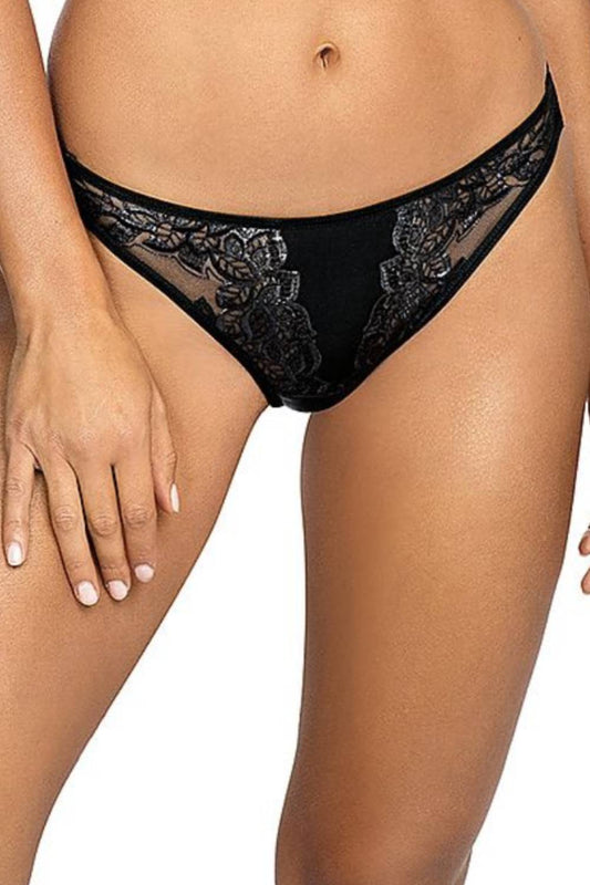 Schwarzer Desir T-String