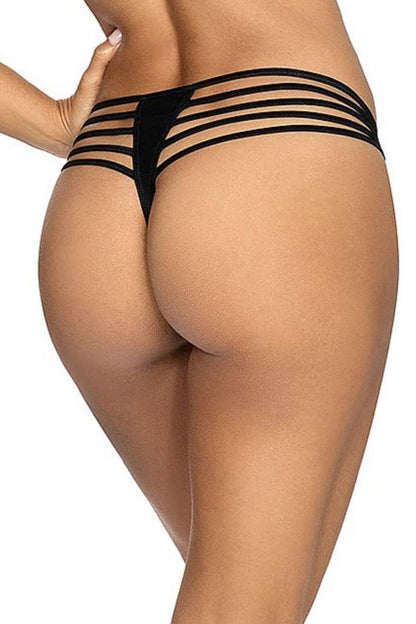 Schwarzer Desir T-String