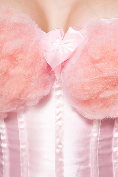 Sexy women's cotton candy costume set