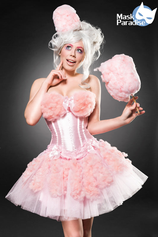 Sexy women's cotton candy costume set