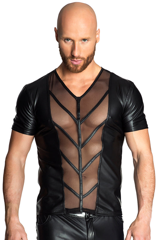 Sexy Herrenshirt aus Wetlook und Transparent
