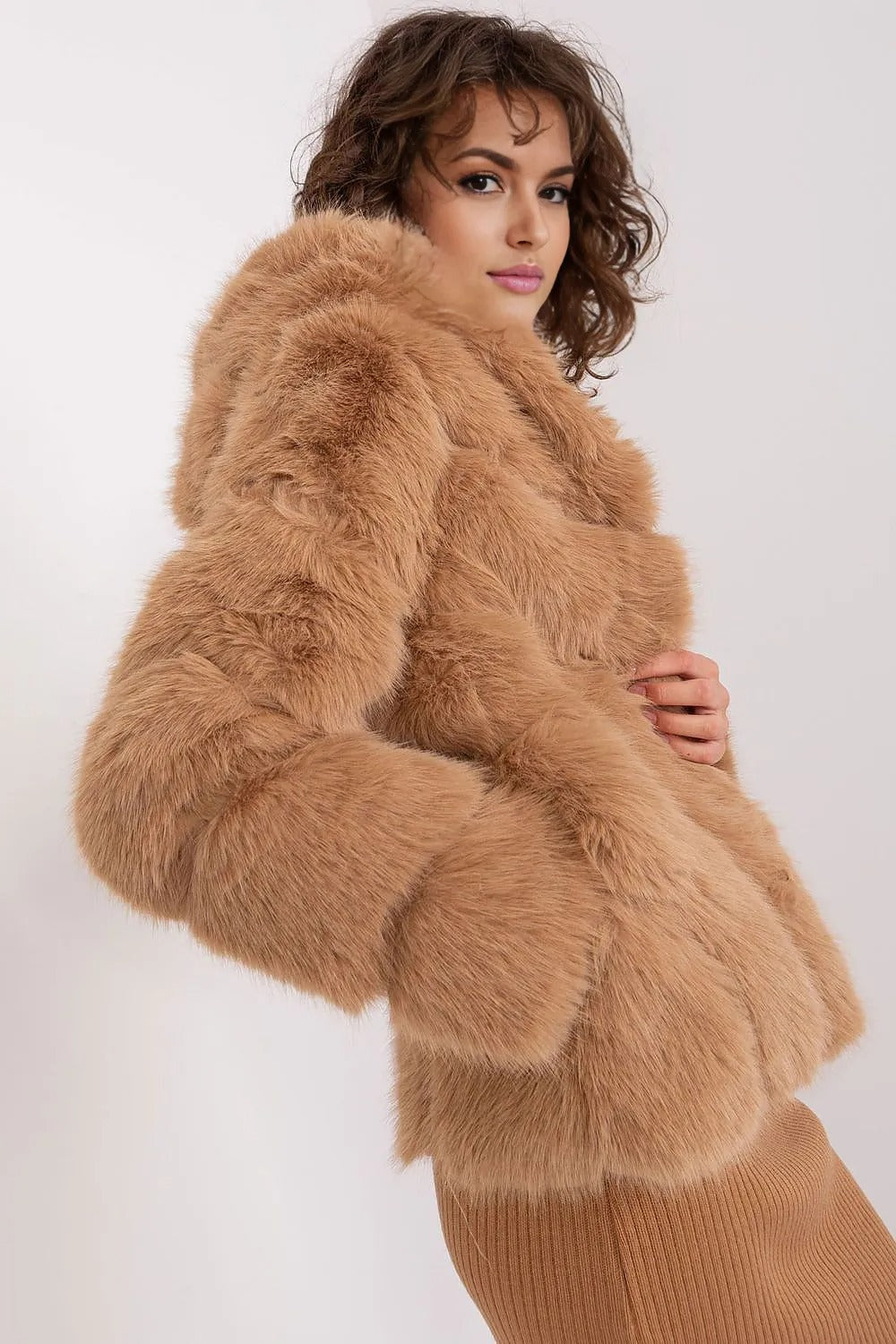 Rouxelle Faux Fur Coat