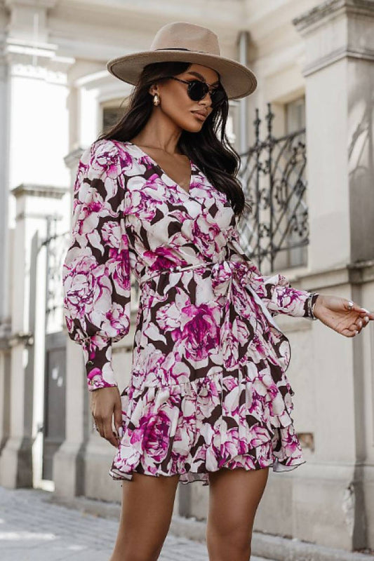 Rosalie Floral Wrap Jurk