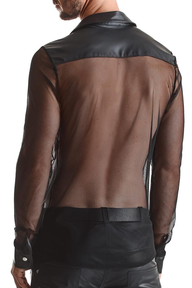 Herren-Mesh-Slim-Fit-Hemd RFP