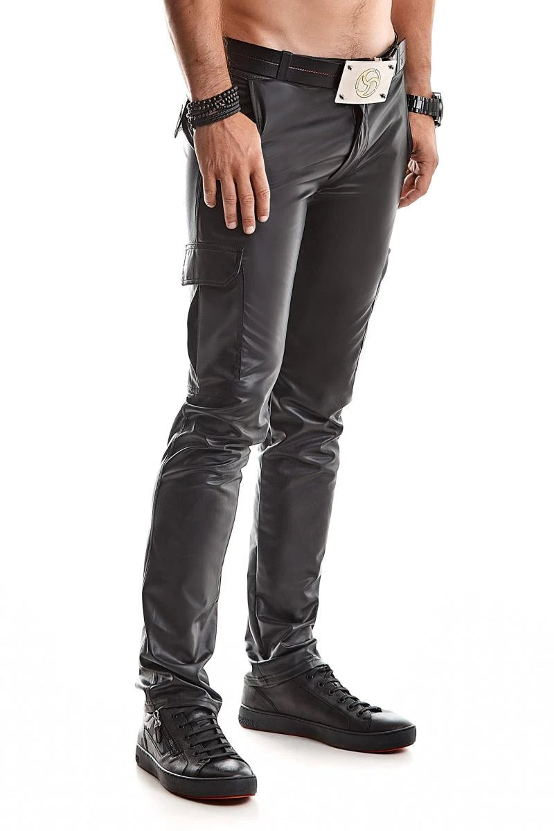 Herren Cargohose im Wetlook
