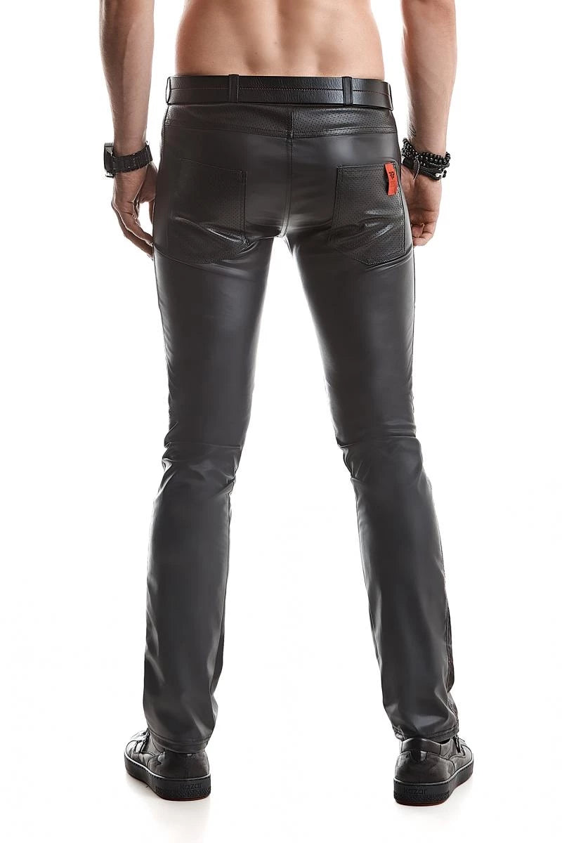 Wetlook-Hose für Herren mit niedrigem Schnitt