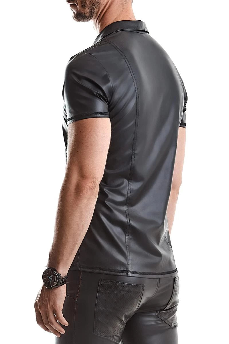 Herren-Poloshirt im Wetlook
