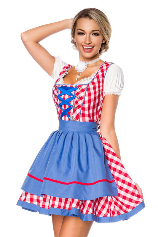 Short Dirndl dress blue