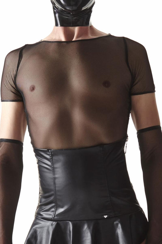 RFP Crossdresser transparentes Netz-T-Shirt