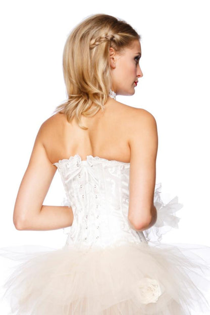 Sexy Burlesque corset cream