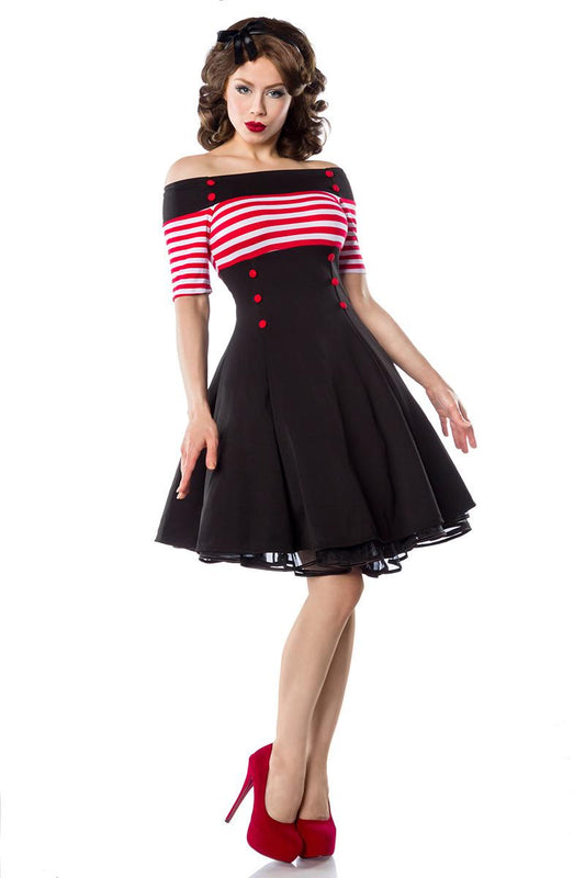 Sexy strapless vintage dress Barbara