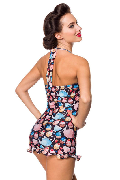 Vintage halter pinup badpak cupcake