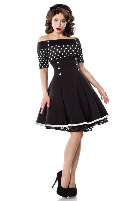 Vintage dress with dots