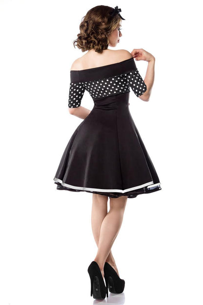 Vintage dress with dots