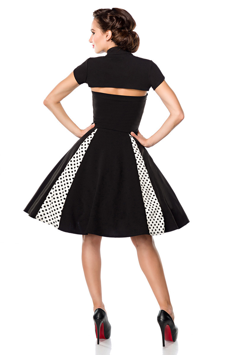 Tussen kraam Weggelaten 50'S Rockabilly vintage jurk, polkadot vintage jurken, vintage kleding