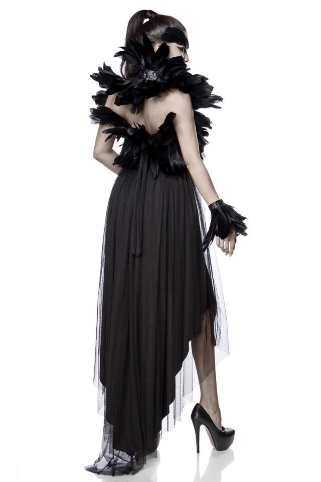 Dark Crow witch kostuum set