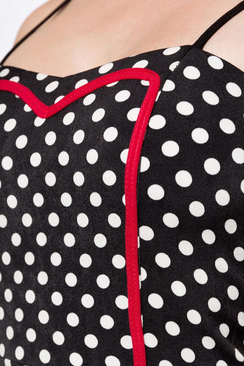 Polka dot bodycon pin-up jurkjes, klassieke vintage pencil jurk, 50's kleding, vintage kleding