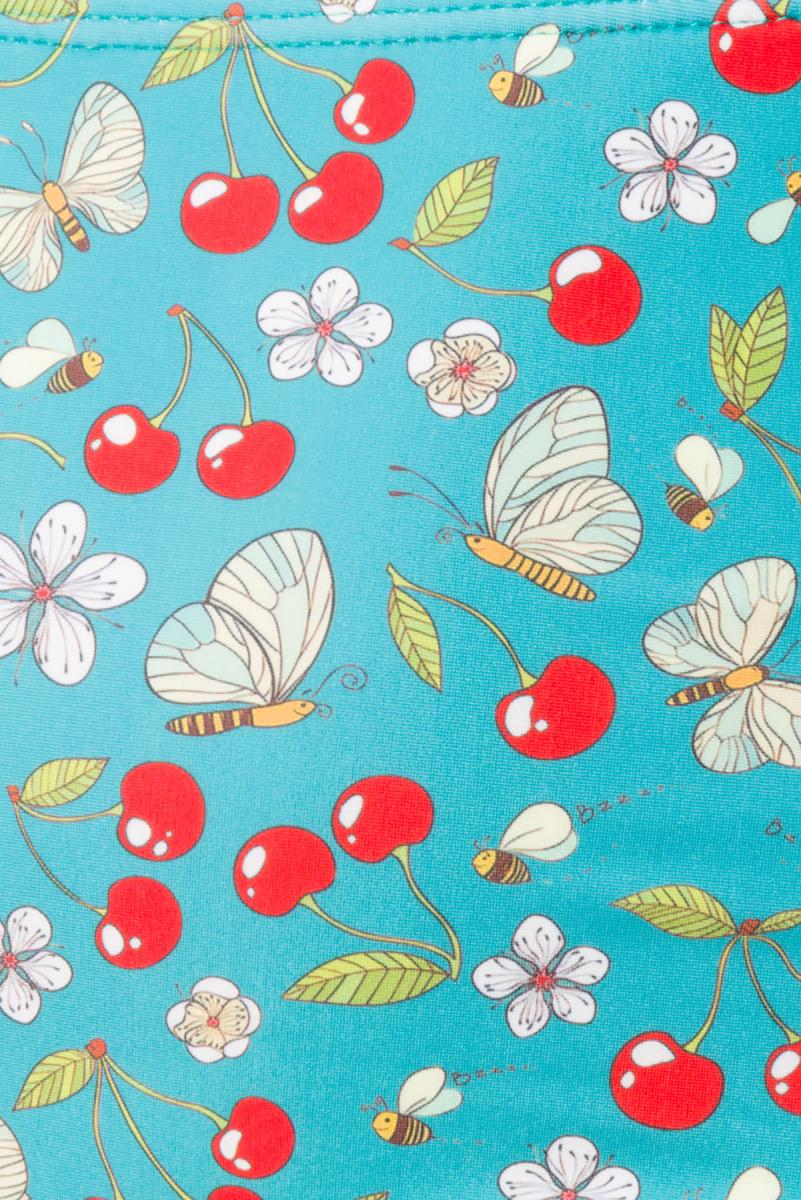 Vintage retro zwembroek met  cherry pattern