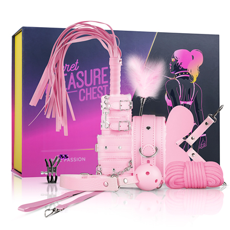 BDSM 11-delige cadeauset roze