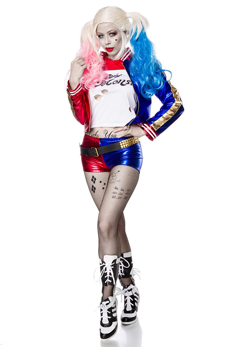 Sexy Harley Quinn Kostuum Set