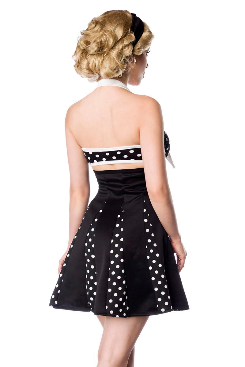 Sexy vintage halter jurk Godet stijl