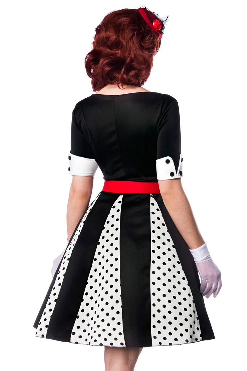 Vintage jurkje met polka dot