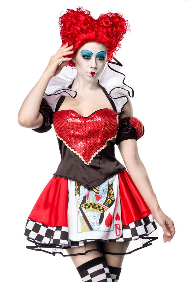 Wonderland Queen of Hearts Kostuum
