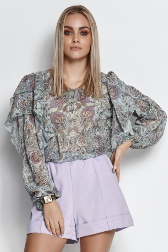 Chiffon blouse klassiek bohemian