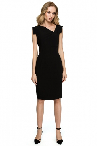 Elegante kokerjurk black