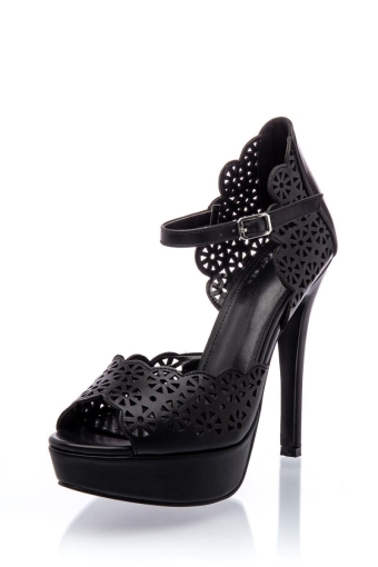 Imitatieleren platform pumps