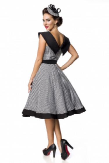 50\'s gingham sleeveless swing dress Angie