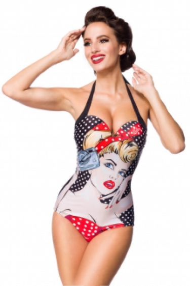 50s pin up halter badpak