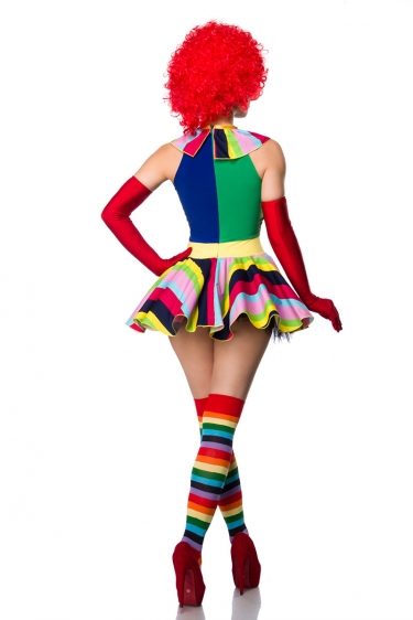 Dames clown kostuum set